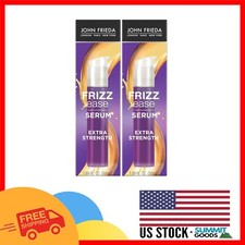 Anti-Frizz Hair Serum with Argan  Coconut Oil - 72H Heat Protection, Unscented