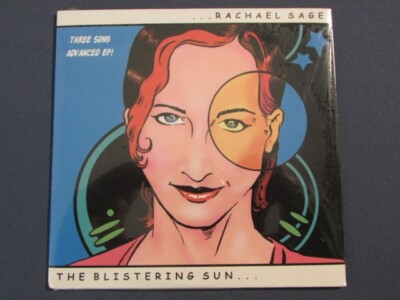 RACHEL SAGE THE BLISTERING SUN THREE SONG EP 2006 PROMO CD SEALED POP ROCK OOP