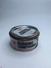 Vtg No 7 Car Polishing Compound 10oz Metal Tin Can Automotive Supplies Shop Dco