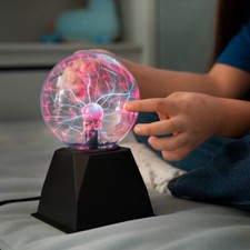 Plasma Ball 3, 5, 8 inch Touch Lamp -Interactive Magic Globe for Kids Room D cor