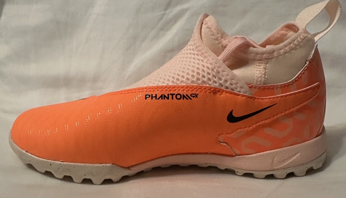 Nike Phantom GX Academy TF Soccer Indoor Shoes Orange DZ3493-800