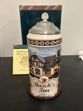 New Anheuser-Busch Budweiser Collectors Club 2002 Busch's Inn Stein Mug CB21