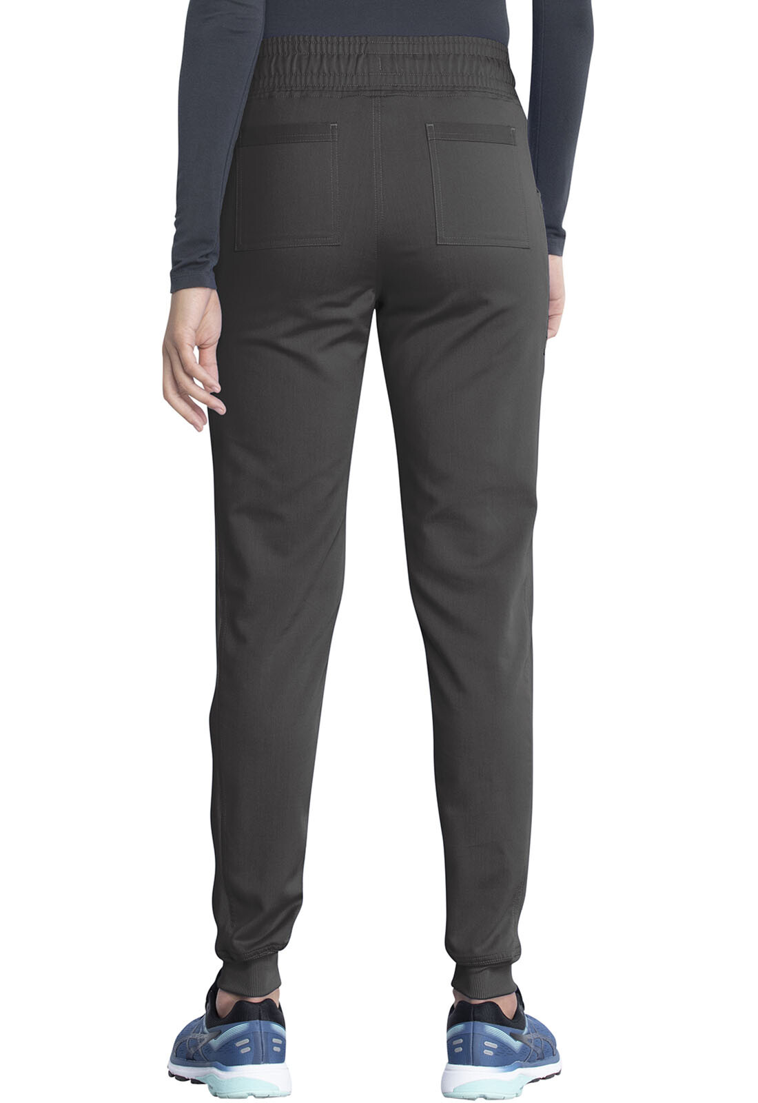 Dickies Women's Scrubs Pants MidRise Jogger DK155 PWT Pewter Free Ship