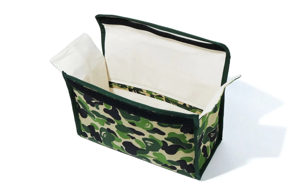 A BATHING APE Box Tissue Cover 2023 Model ABC CAMO Pattern