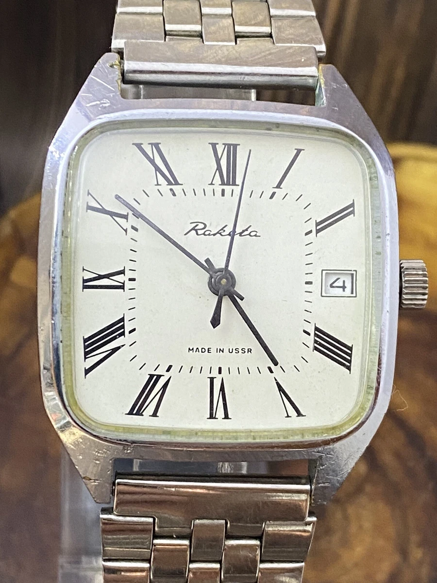 Raketa square best sale watch