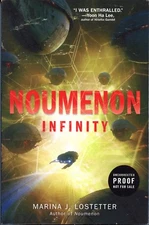 Marina J Lostetter NOUMENON INFINITY Uncorrected Proof NEW