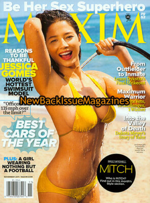 Maxim 11/11,Jessica Gomes,Bria Murphy,Claire Coffee,November 2011,NEW