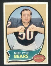 1970 Topps #37 Mike Pyle VG/VGEX Bears 62416 