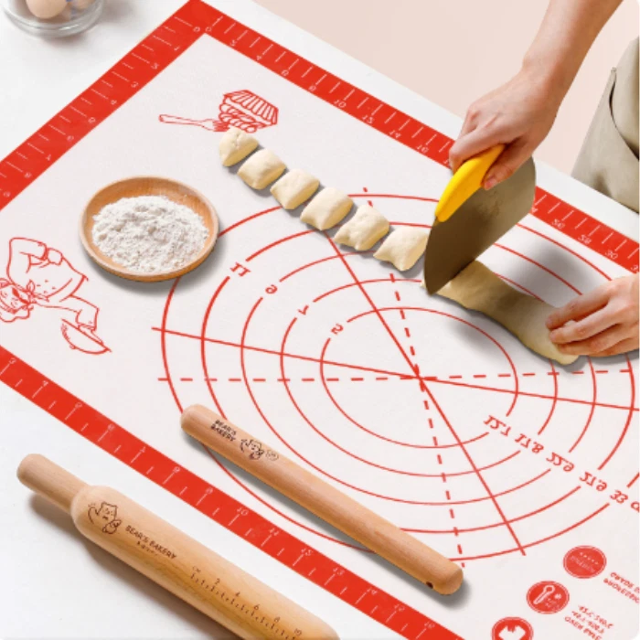 Silicone Baking Mat Kneading Dough Mat Pizza Cake Sheet Liner Kitchen Cooking
Opens in a new window