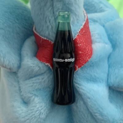 Vintage 1999 Coke Coca Cola International Plush Peacock Sri Lanka