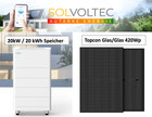 Solaranlage Komplettpaket 10 kW mit Speicher 20 kWh