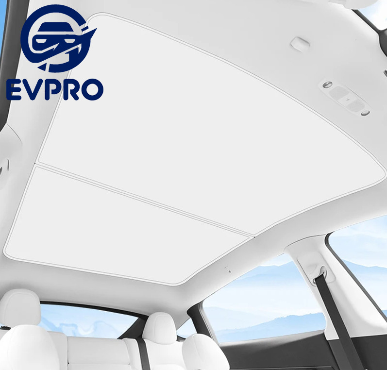 Glass Roof Sun Shade Sunroof Blind UV Film Sunshade For Tesla Model 3 Highland