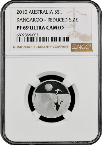 2010 AUSTRALIA KANGAROO - REDUCED SIZE  -  NGC PF69 UC