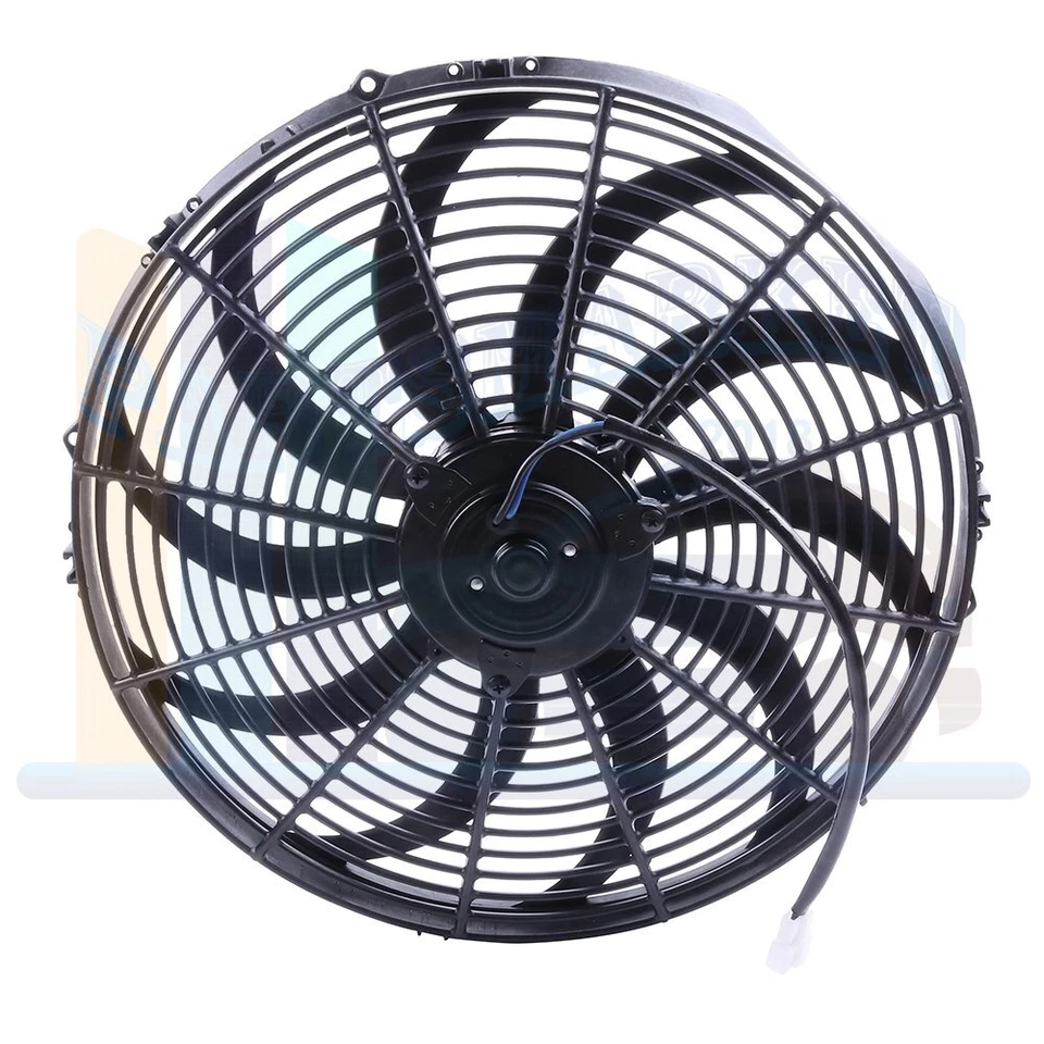 16" Inch Electric Radiator Cooling Fan For 1980-2015 Volkswagen Jetta Passat GTI Foto 2 de 4