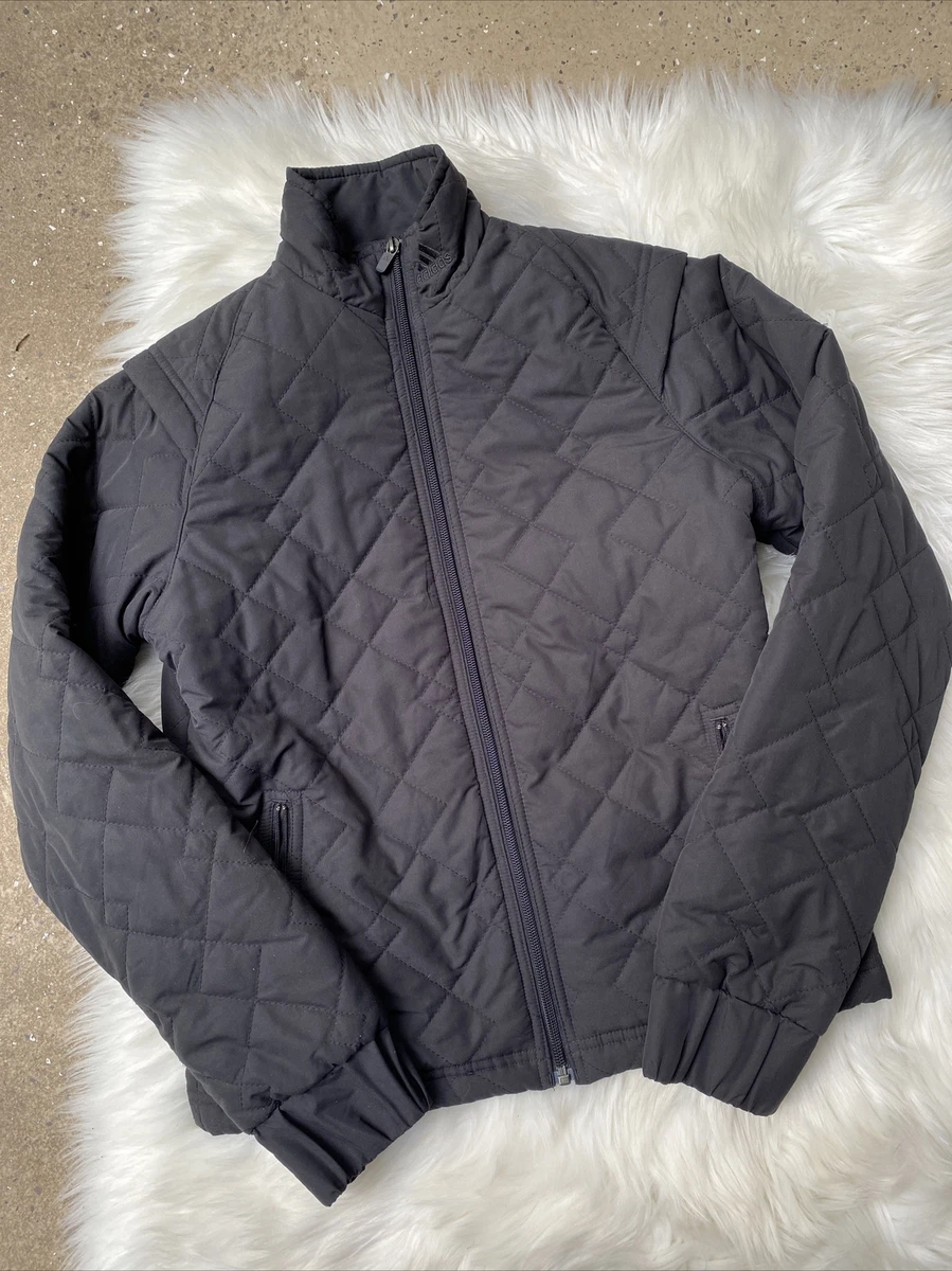 Adidas quilted deals jacket
