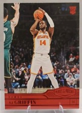 2022-23 Panini Chronicles, Plates and Patches Red /149, AJ Griffin #315 RC