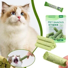 Cat Grass Teeth Grinding Stick Pet Snacks Hairball Removal Cleaning Pet Best