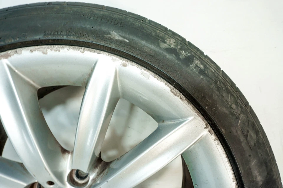 06-08 BMW 750Li E66 E65 aro de roda Toyo Proxes pneu arranhado 245/45R19 102Y 5068 - Imagem 3 de 4