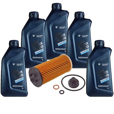 FEBI BILSTEIN Ölfilter 5L BMW Oil Twin Power Turbo 5W-30 für Mini F56 One F55