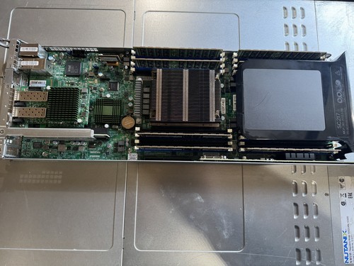NUTANIX NXS2U4NL12G400 Xeon E5-2620 v3 2.40GHz 1TB of ram no HDD with rails - Picture 8 of 14