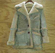Woman's Real Sheepskin Coat & Mitten's