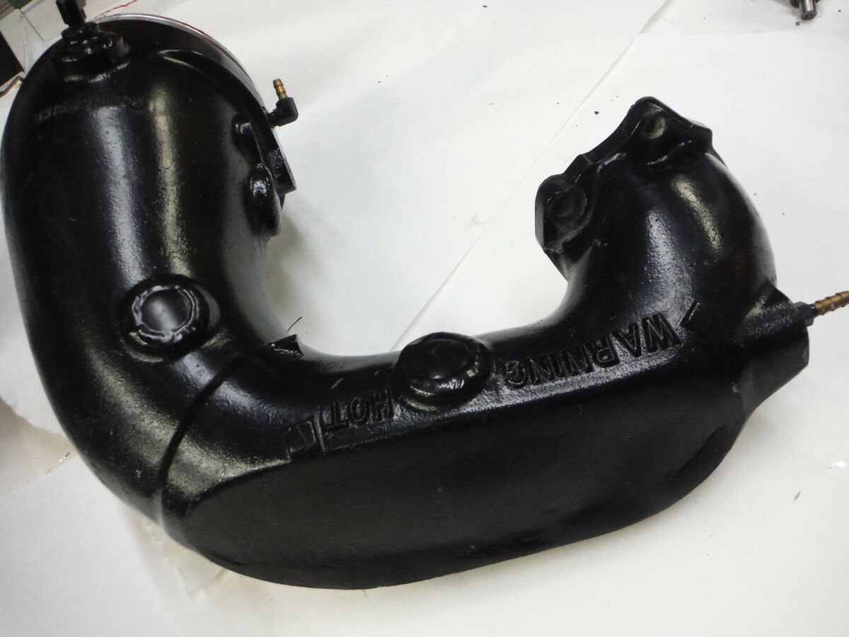 OEM 1998 98 SEADOO GTX LIMITED LTD TUNED EXHAUST HEAD PIPE OEM 1998 98 SEADOO GTX LIMITED LTD TUNED EXHAUST HEAD PIPE