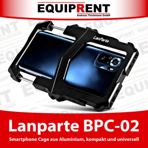 Lanparte BPC-02 hochwertiger verstellbarer universeller Smartphone Cage (EQG70) - Bild 1 von 1