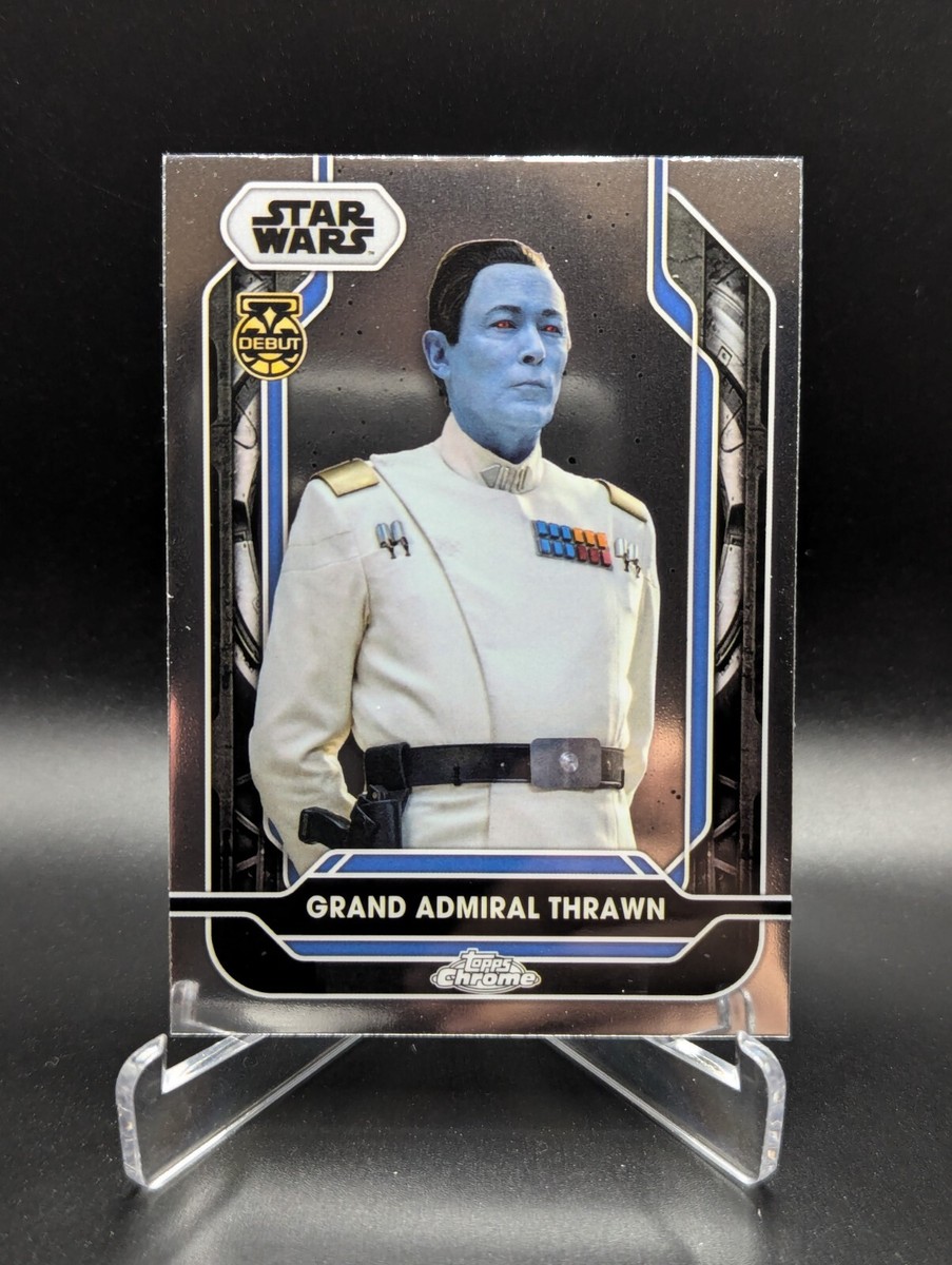 2024 Topps Chrome Star Wars Costco Super Box Base Grand Admiral 