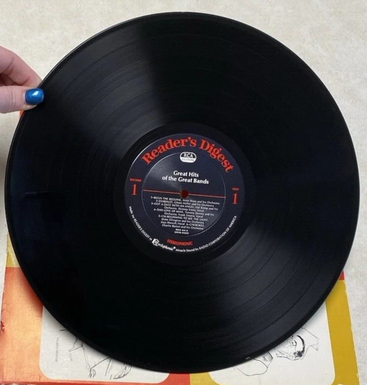 Great Hits of the Great Band Vinyl Record 1967 Vintage Tested RDA 44-D2 Reader's - Image 2 of 4