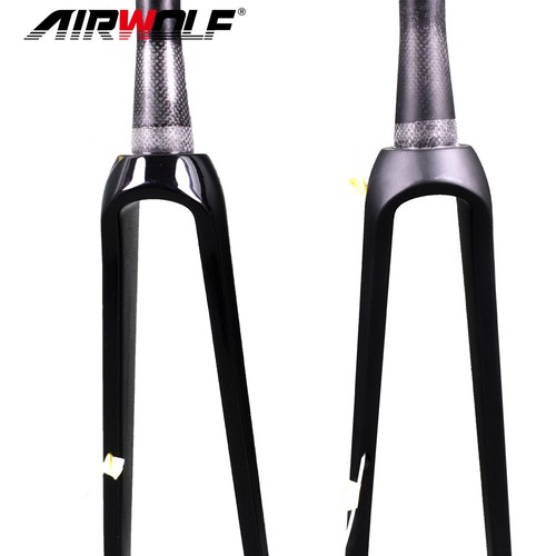 700*32C Carbon Road Bike Fork Disc Brake Rigid Tapered Bicycle Forks