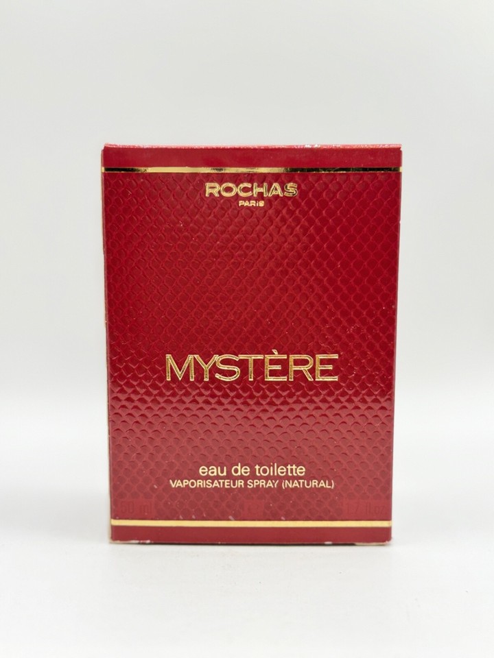 MYSTERE BY ROCHAS 50ML EDT VINTAGE SPRAY (NEW WITH BOX) | eBay
