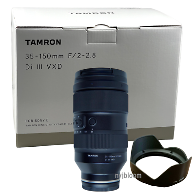 New TAMRON 35-150mm f/2-2.8 Di III VXD Lens for Sony E Mount Full