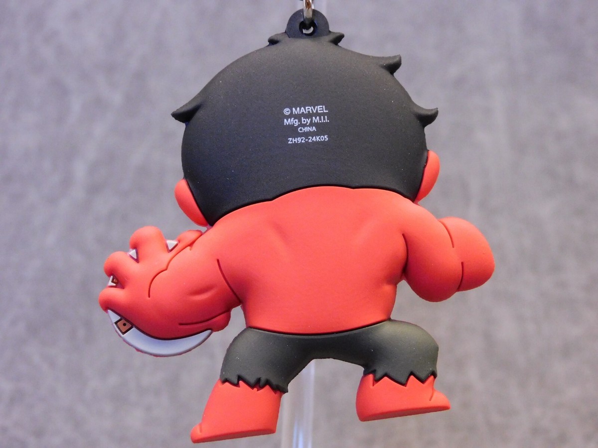 キャプテンマーベルフルスリップスチールブック限定版(輸入品) Captain America NEW * Red Hulk with Shield Clip * Blind Bag Key