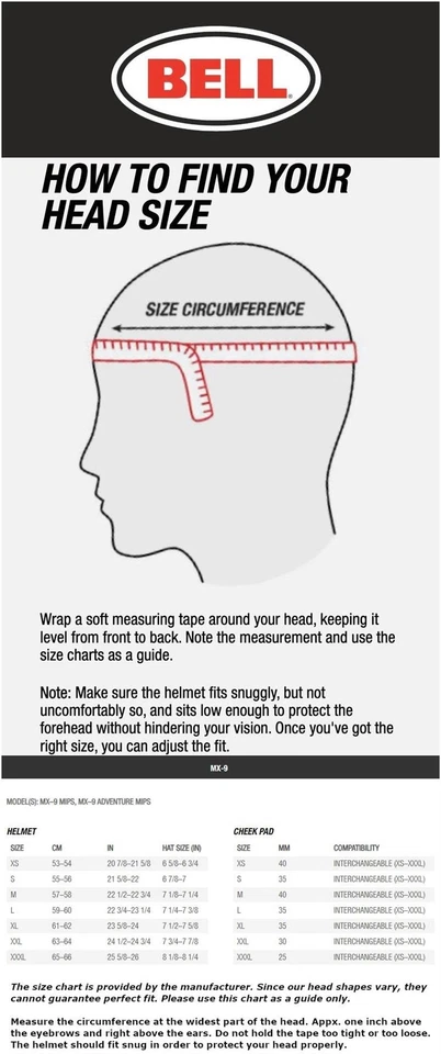 Casco Bell MX-9 MIPS 2025 Off Road Dirt Bike MX ATV Ligero DOT ECE XS-3XL Foto 2 de 4
