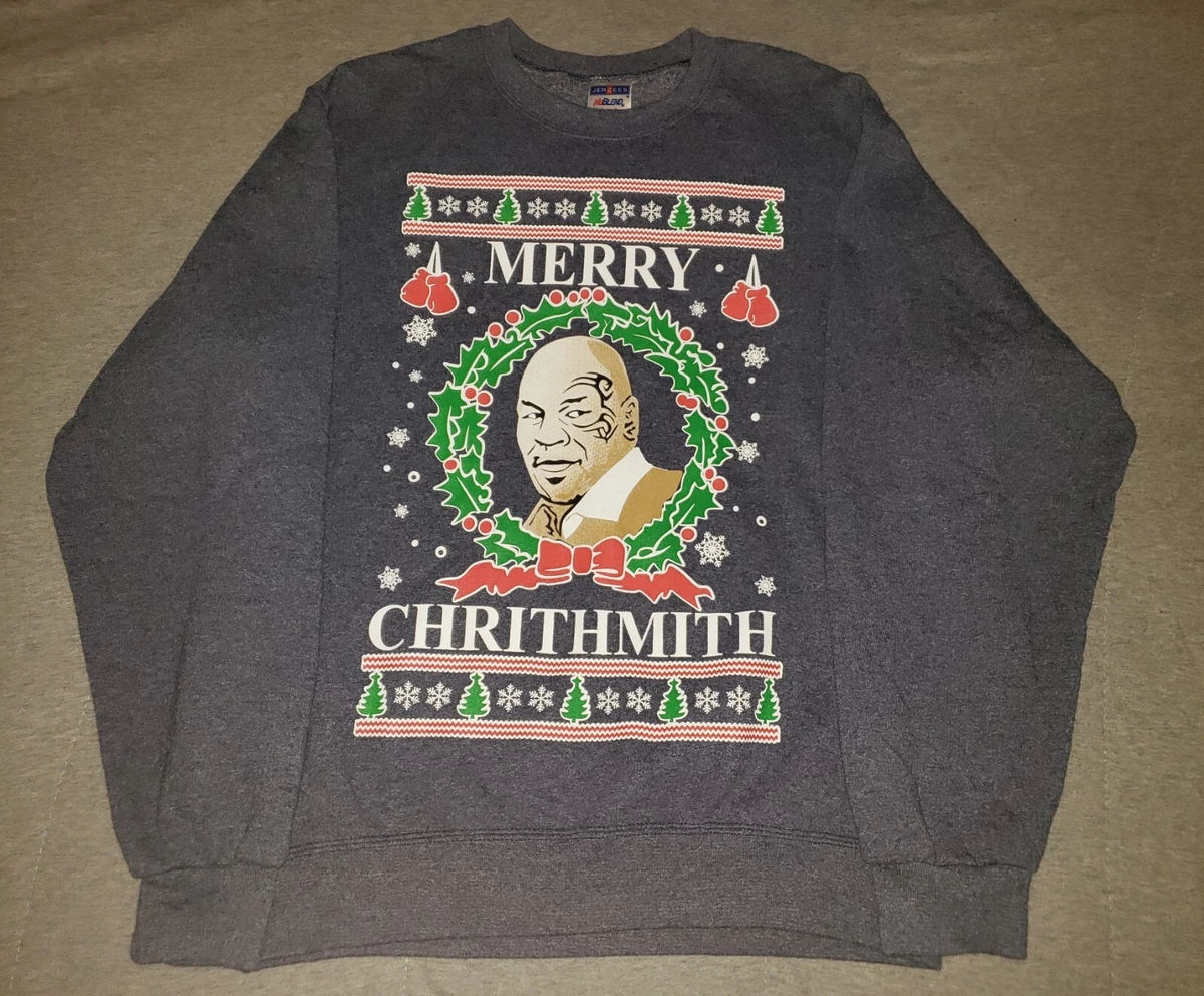 Mike tyson shop sweater christmas