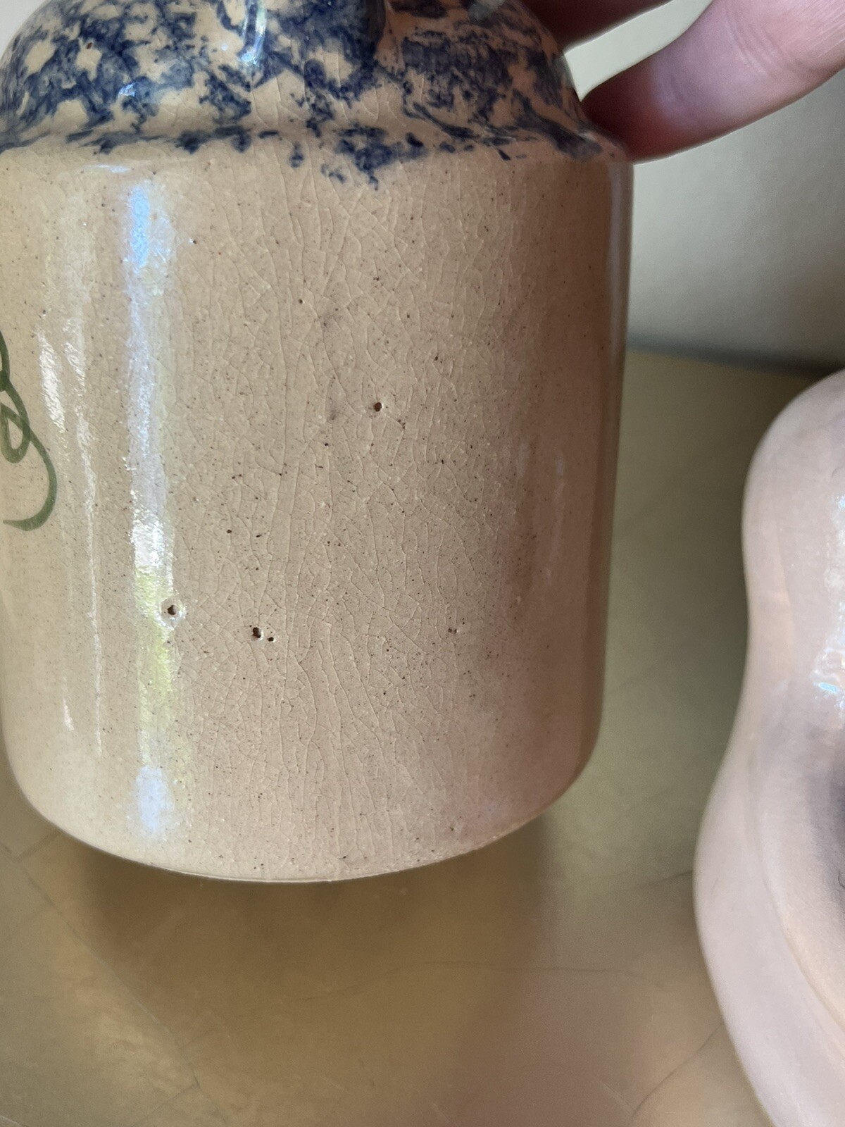 Alpine Pottery Roseville Ohio Mini Jug Pitcher Grapes eBay