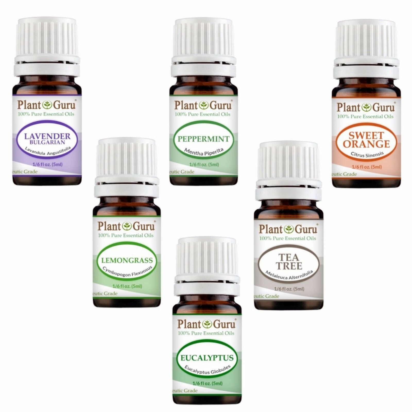 Essential Oil Diffuser Gift Set 70ml Humidifier With Pure Aromatherapy Oils Lot