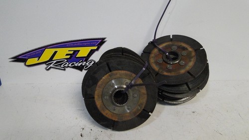 USED Clutch disk 5 1/2" fine spline set of 3 disk