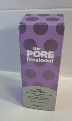 Benefit The Porefessional Get Unblocked Pore-Clearing Cleansing Oil Travel .67oz