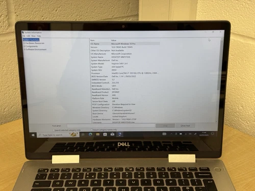 Laptop Dell Inspiron 5491 2 en 1 14" i7-10510U 16 GB 512 GB NVMe WIFI Windows 10 DI3 - Imagen 14 de 16
