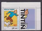 France 2000: Stamp festival "Tintin": 3303b: stamp with vignette - new ** NMH