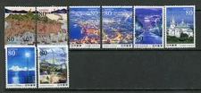 JAPAN  # 3122 a-h ,set  / 25-9-2k / ,used