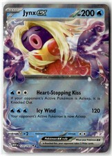 Jynx ex SV: Scarlet & Violet 151 124/165 Double Rare Holofoil NM