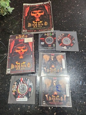 Diablo II Lord of Destruction - PC Big Box - 2000 - Instructions Book