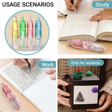 Retractable Compact Non-Toxic High-Quality Retractable White Correction Tape Set