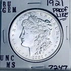 1921 BU GEM MORGAN SILVER DOLLAR UNC MS+++ U.S. MINT RARE COIN 7247