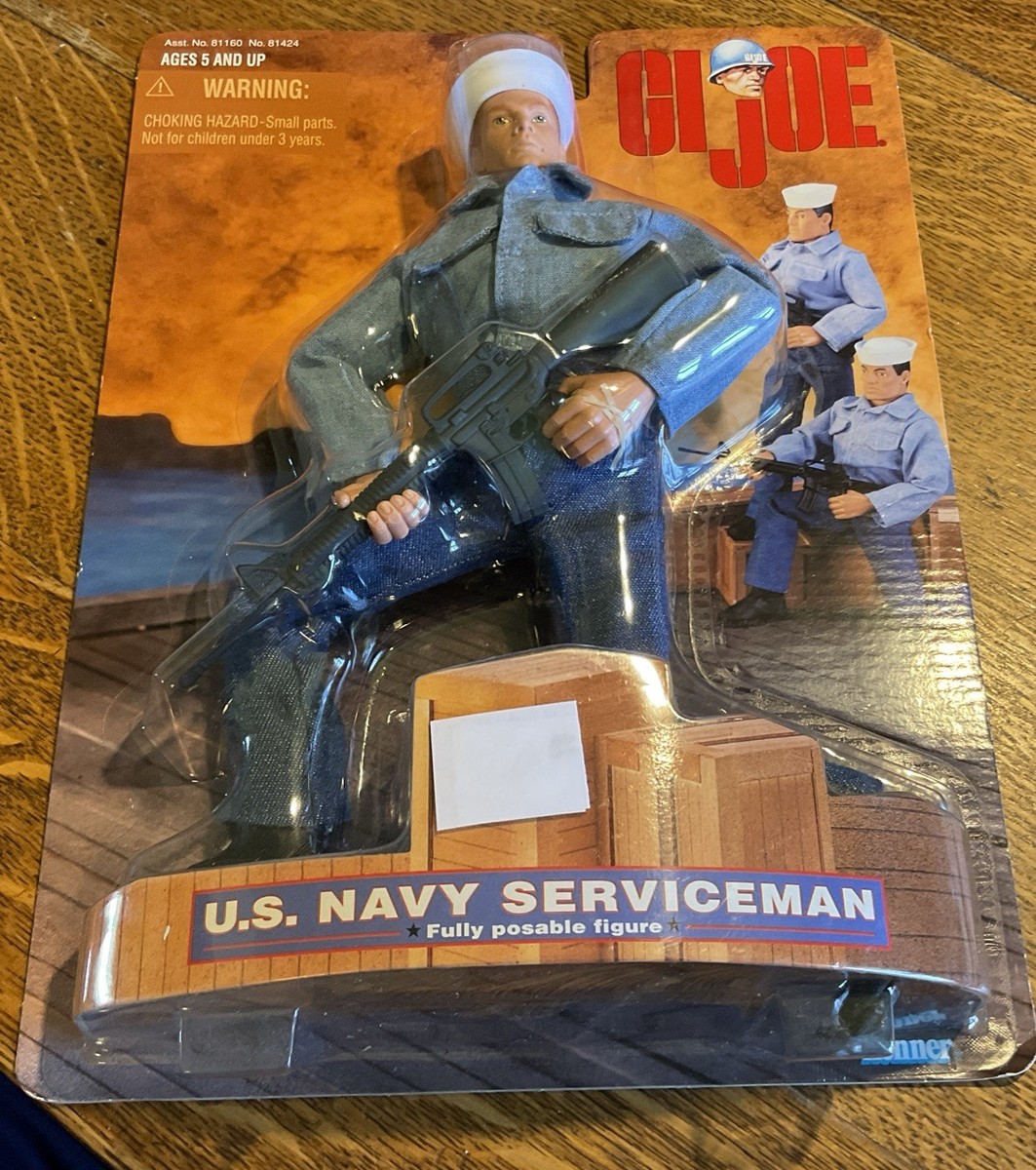 G.I. Joe U.S. Navy Serviceman Action Figure New Sealed Hasbro 1997