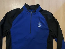 Kansas City Royals XL Blue/Black 1/2 Zip Cutter & Buck Lightweight Jacket MLB