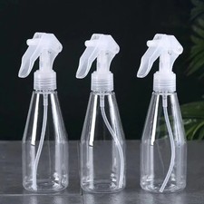 200ml Refillable Trigger Spray Bottle Plastic Water Mist Sprayer Cleaning Hair U