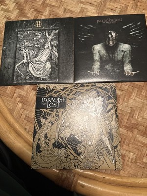 Paradise Lost-3 x Digipak CDs-In Requiem,Tragic Idol,Faith Divides Us ..VGC
